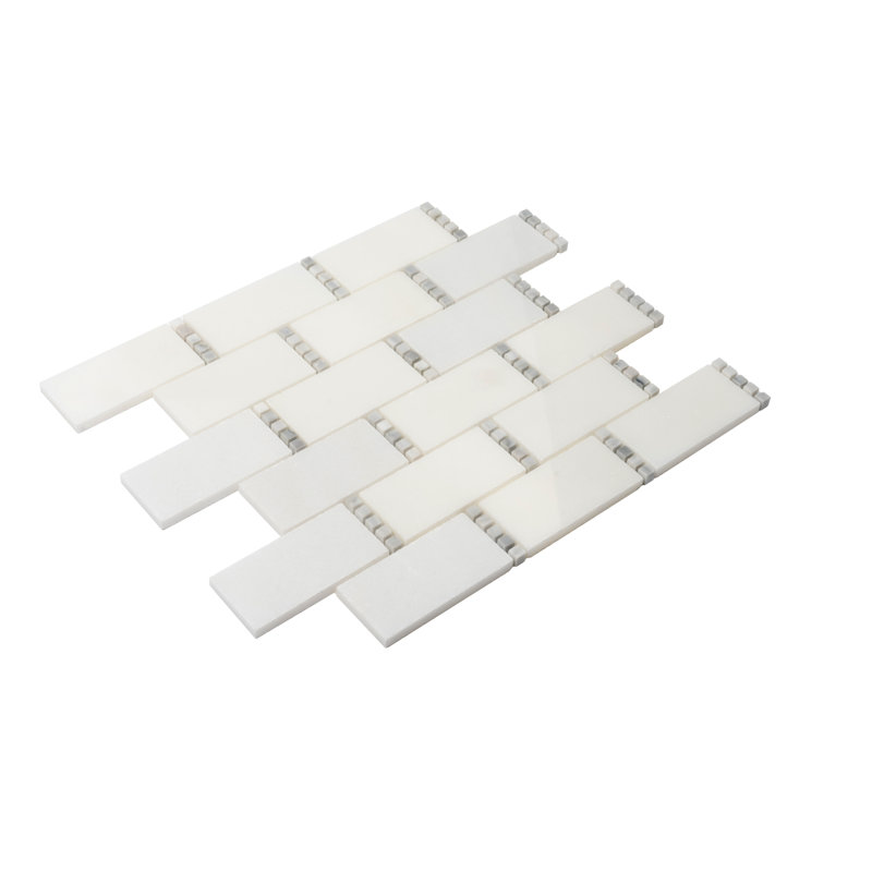 Apollo 13" x 11.7" Marble Mosaic Wall & Floor Tile