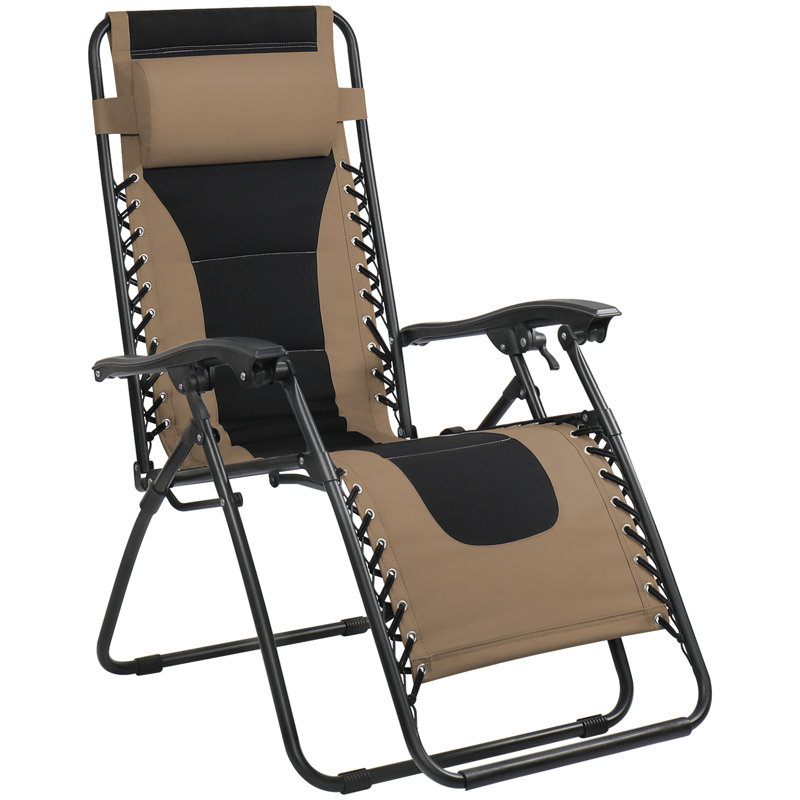 Fauteuil inclinable / pliable Kalyn, Brun