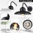 12" Barn Outdoor Wall Light with Seeded Glass Shade 