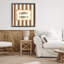 Cadre flottant Gone Fishing sur rayures, design par Veronica Lara-1069314086-1069314081