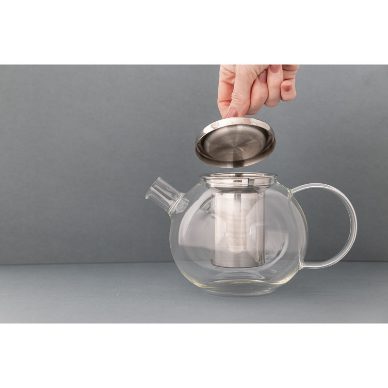  La Cafetière Darjeeling Loose Leaf Glass Teapot with Stainless Steel Infuser