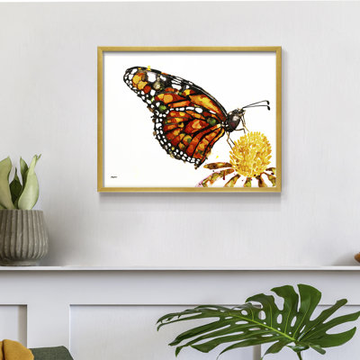 Wings I -Framed Print - Restickable