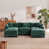 Chenille verte est en rupture de stock