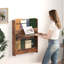 Bureau mural table pliante murale Bureau flottant avec tablette de rangement-149555086