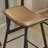 47.24in Modern Counter Height Bar Table and Chairs Set with 2 Stools for Kitchen Dining Table in Gray-942903606