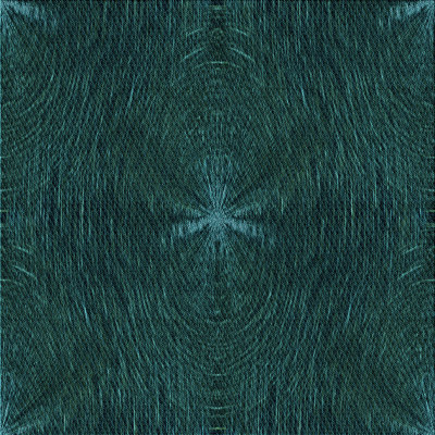 Tapis abstrait en laine vert foncé