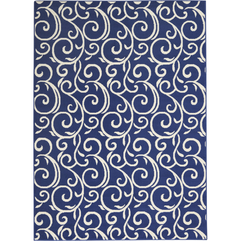 Yohei Abstract Indoor Rug, Rectangle 5'3" x 7'3"