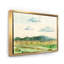 «Green Blossoming Summer Landscape», peinture sur toile-59843692-59843695