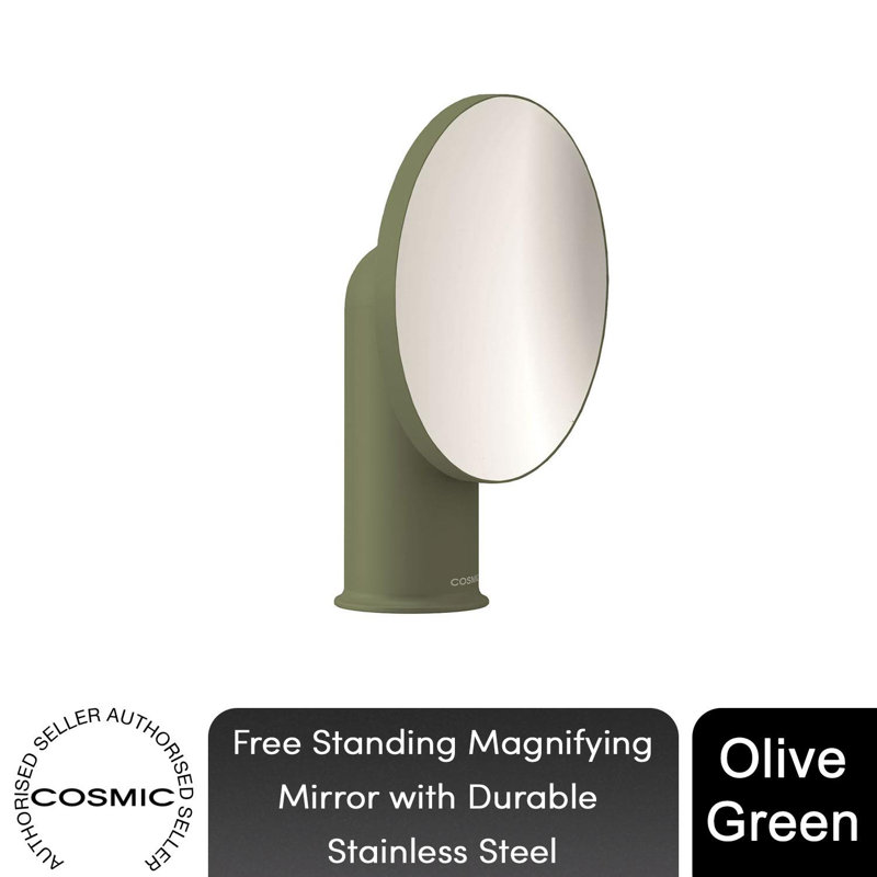 Anwita Concave Mirror, Green