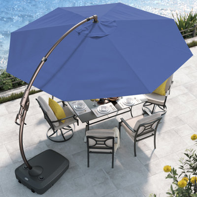 Groveman Cantilever Umbrella with Polyester Round Canopy