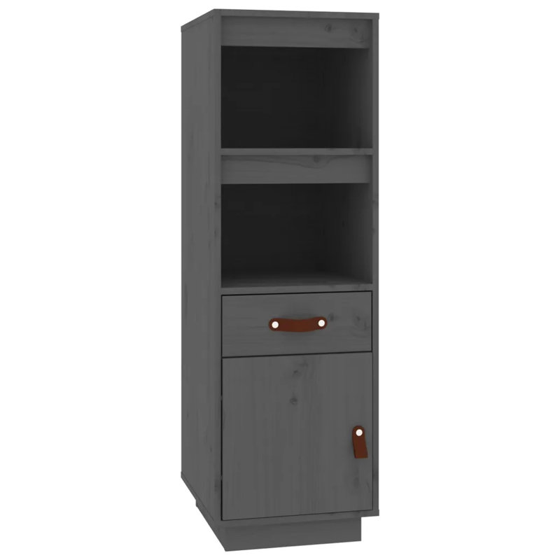Lily-Anya 34cm Solid Wood Sideboard, Grey