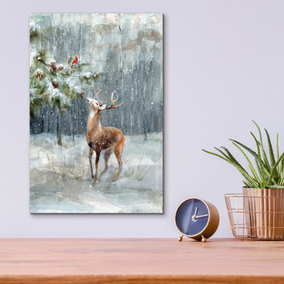 Art mural en verre «Woodland Companion» par Danhui Nai