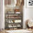 Shoe Rack, 4-Shelf Shoe Storage and Organization Rack, 3-Shelf Fabric Shelf, Industrial Style-421096711