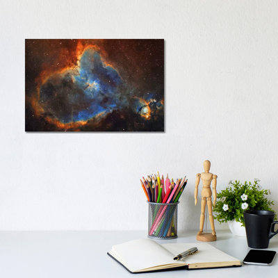 The Heart Nebula In Cassiopeia by Lorand Fenyes - Wrapped Canvas Gallery-Wrapped Canvas Giclée