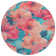Machine Washable Indoor/Outdoor Claudian ACN1547 Salmon Rug