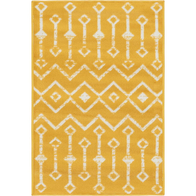 Moroccan Area Rug, Rectangle 66 x 91cm