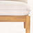 Outdoor Acacia Wood Left-Arm Sofa