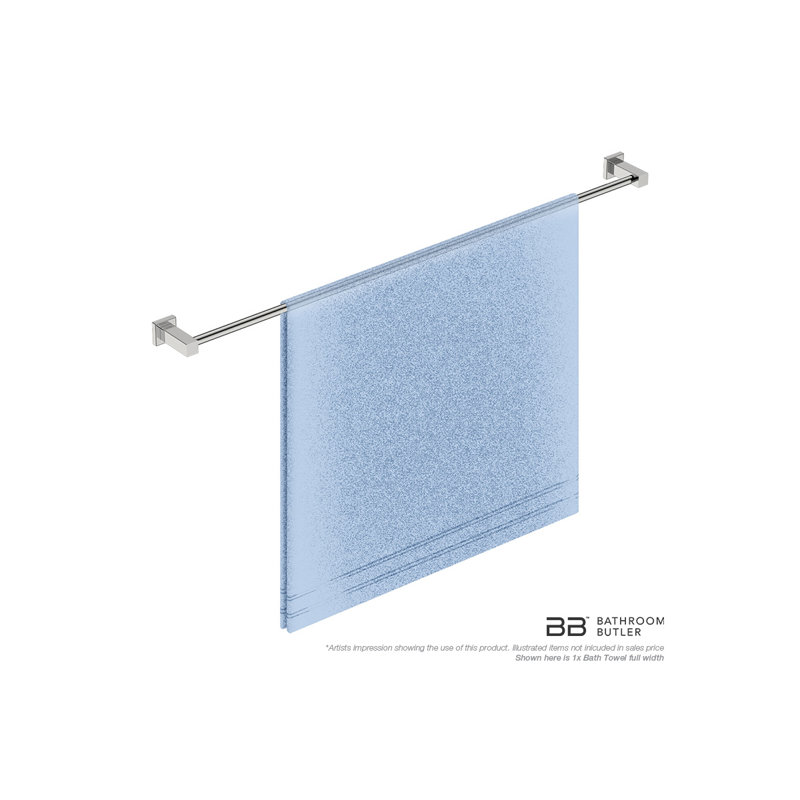 Towel Bar, Polished Stainless Steel