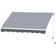 Dakota Fields Polyester Green Cover Retractable Patio Awning
