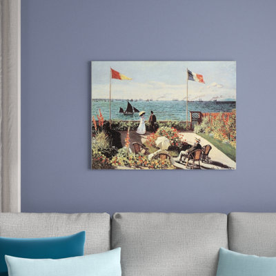 Claude Monet - Wrapped Canvas Painting