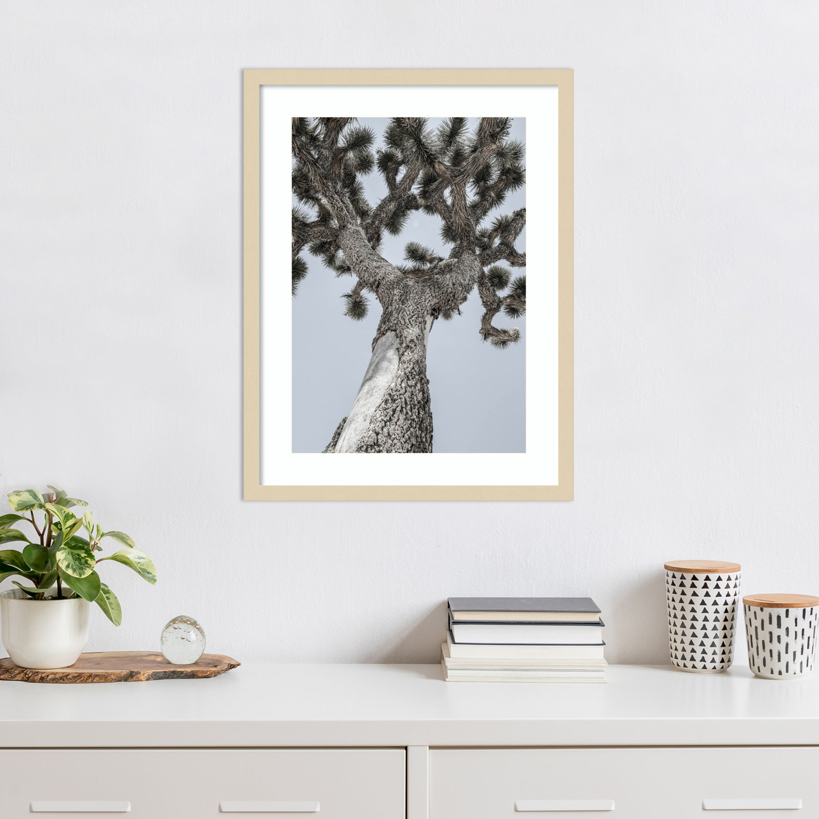 Joshua by Shot by Clint Wood Framed Wall Art Print, Brown , 25" H x 19" W