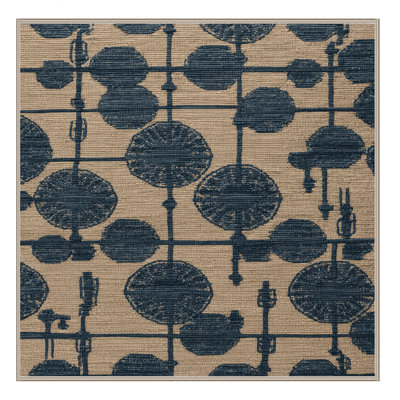 Machine Washable Space Brown Area Rug