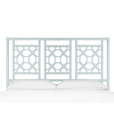 Rattan Open-Frame Headboard