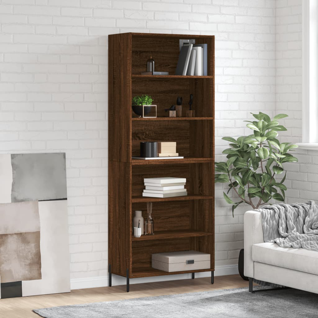 Standard-Bücherregal Bambu 180 x 70 cm