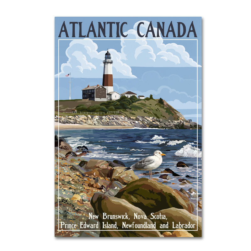 « light house », reproduction d’impression sur toile tendue, H 19 po x l 12 po x P 2 po