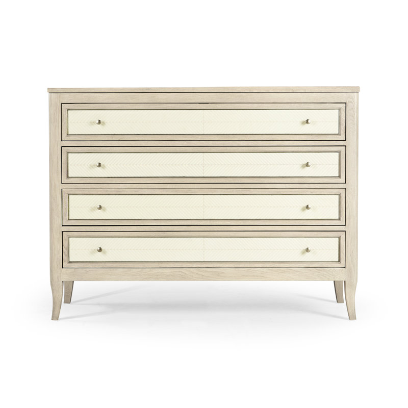 Water 4 - Drawer Solid Wood Dresser