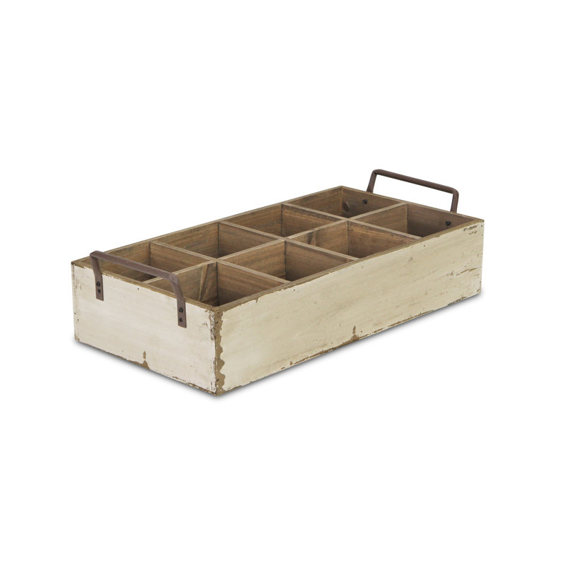 Caisse en bois à 8 fentes