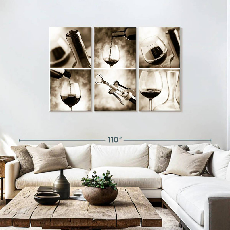 Yarlin Uncorking The Wine, 48" H x 74" W