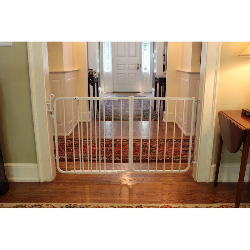 White Aluminum 21.75" Baby & Pet Gate Extension