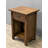 Shabbona Solid Wood End Table with Storage