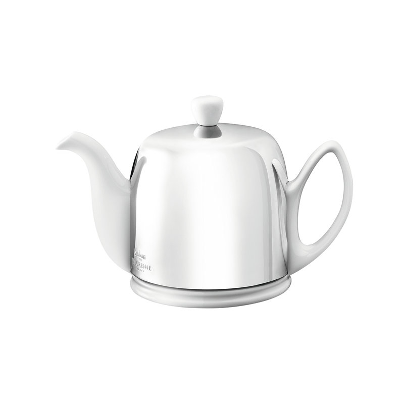 Salam Teapot, 43 oz., White