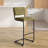 Estes Upholstered Stool with Metal Frame-1609516367-1609516362