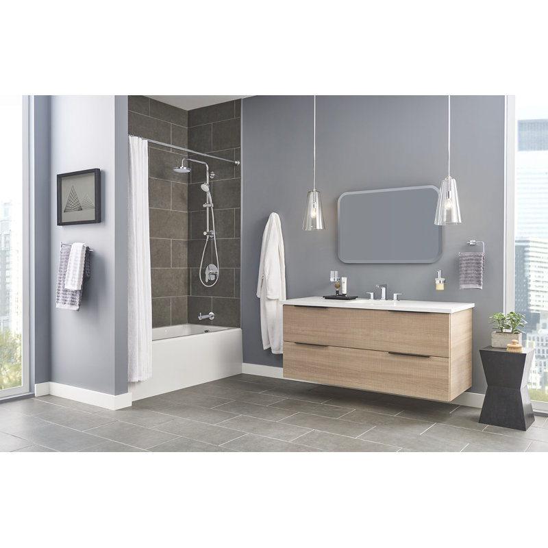 Tallinn Widespread Bathroom Faucet, StarLight Chrome