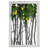 18.5" White Birch Branch Lemon Tree Rustic Wooden Frame Decoration