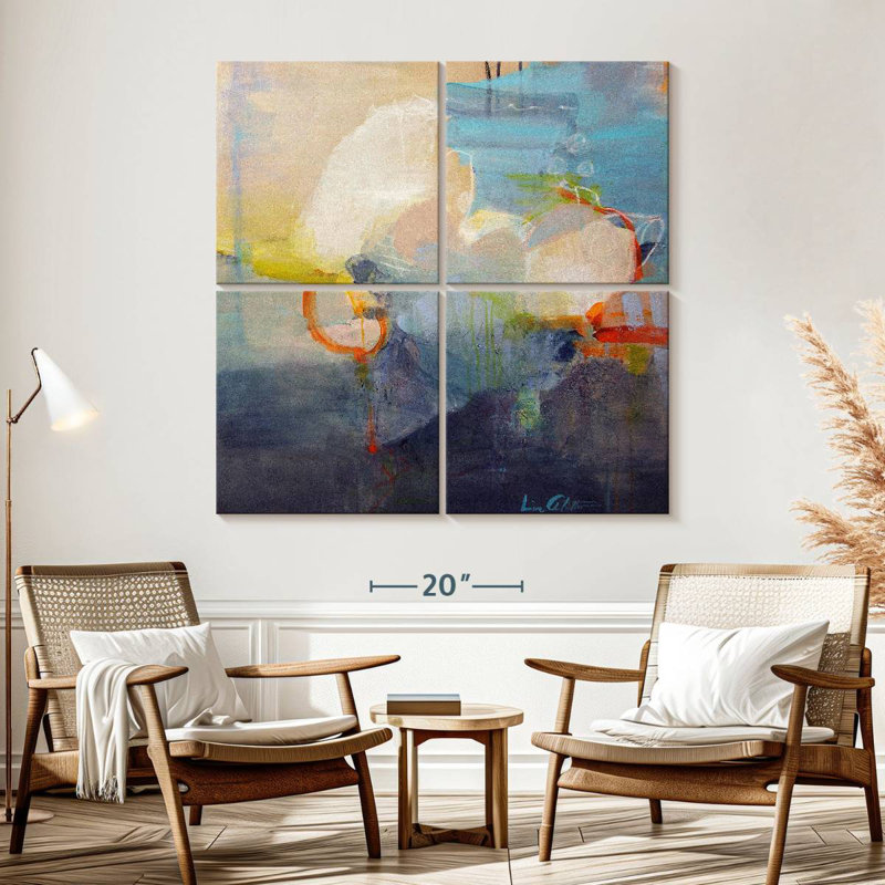 Avery au sommet des nuages, H 57 po x l 57 po