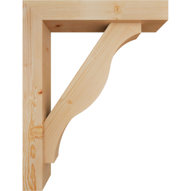 Support Funston Block avec support décalé, 34 x 26, Sapin Douglas de l 5 1/2 po (lisse)