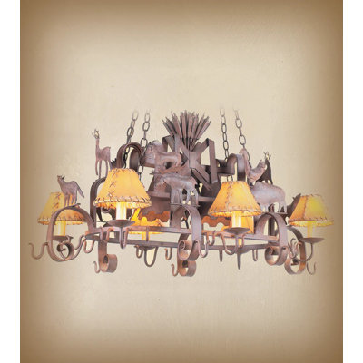 Silvio 6 - Light Dimmable Chandelier