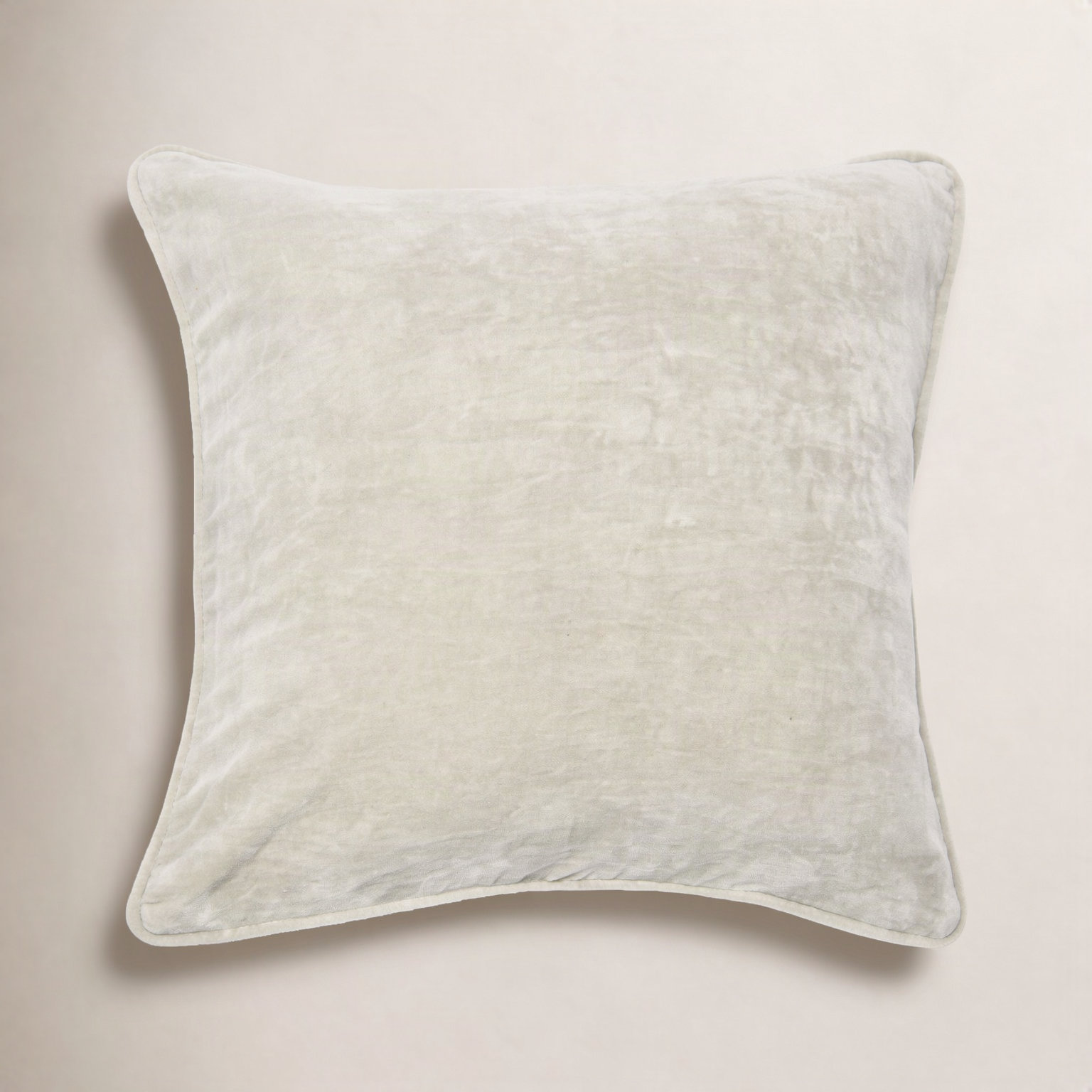 Roseline 20" x 20" Pillow Cover, Cream, Pillow Cover Only - No Insert