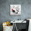 «Plaid Country Rooster C» par Jean Plout, art mural sur toile-2044881670