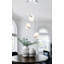 Luminaire suspendu sphère en verre opale 3 lumières 3 lumières-130593179