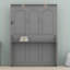 Lit escamotable avec bureau, lumières DEL et station de charge USB-1792587830