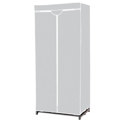 Twicken 50cm Rolling Portable Wardrobe