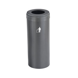 Steel Open Outdoor Trash/Recycling Bins