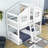 McGillicuddy Kids Twin Over Twin Bunk Bed-787124859