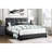 Dark Gray Velvet Upholstered Queen Platform Bed, Solid Wood, Adjustable Head Feature Bed Velvet, Wood Construction, Headboard Style-1798316624-1798316625