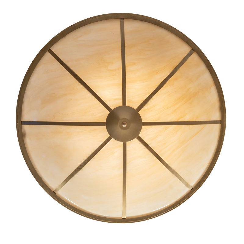 8 - Light Semi Flush Mount